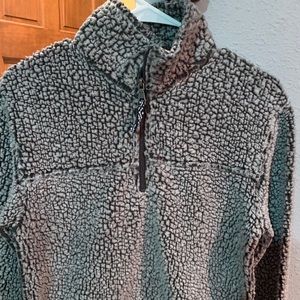 Faux Sherpa sweater